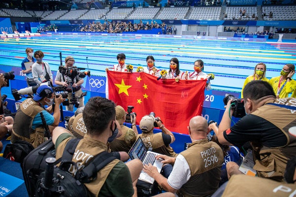 的表现